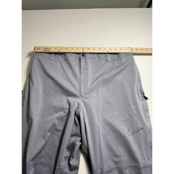 Nike Storm Fit Golf Pants Gray Waterproof Shell XL - Picture 5 of 7